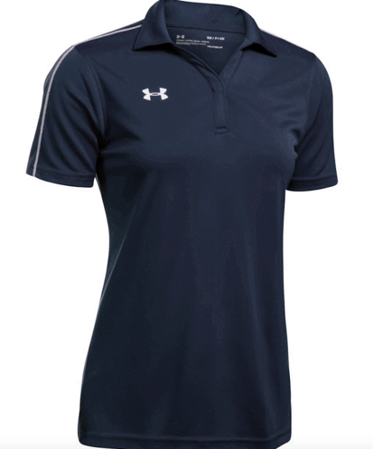 under armour fitted polo