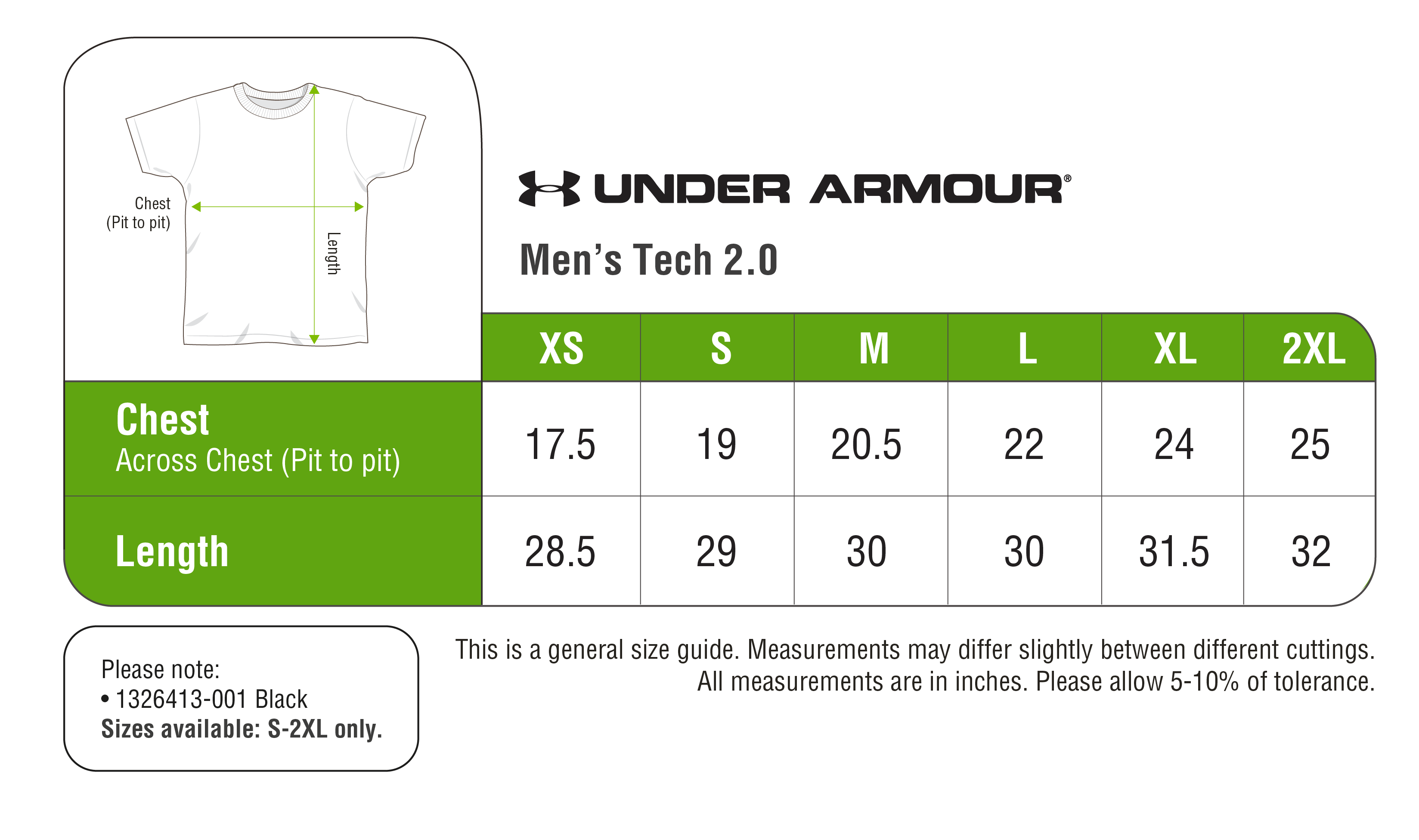 Under Armour Tech 2.0 Tee (Men) - Ark Industries