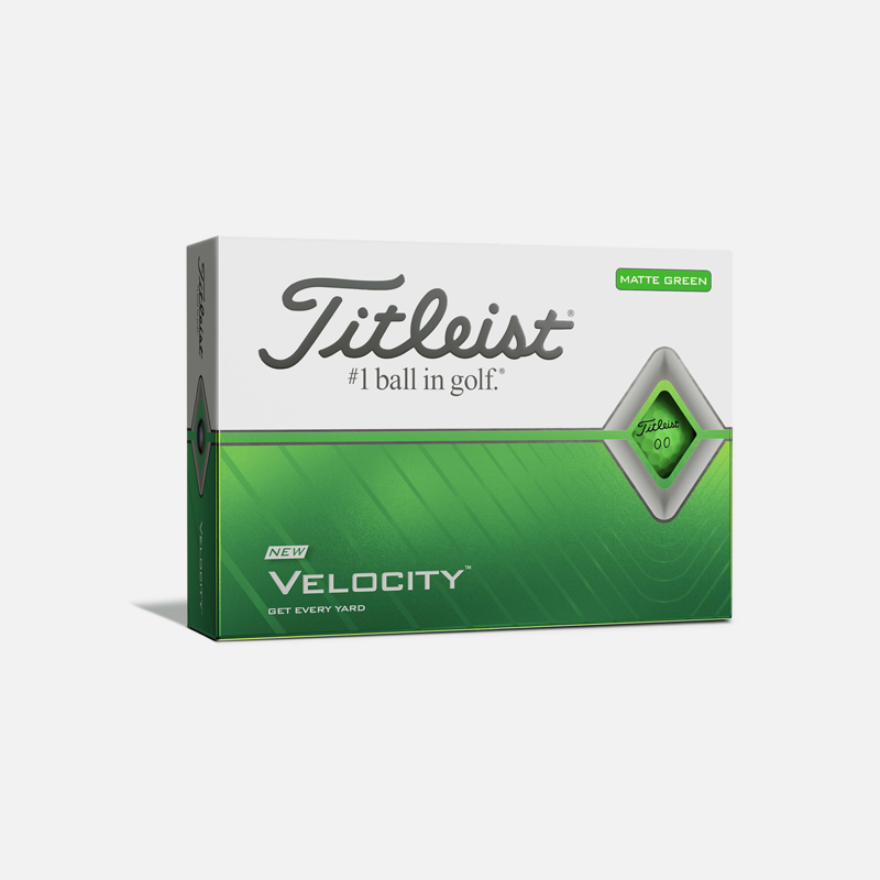 Titleist-Velocity-Golf-Balls-Dozen-Green