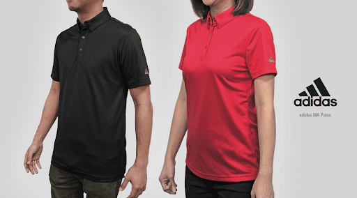 Adidas Polo tee is available in Asian cut