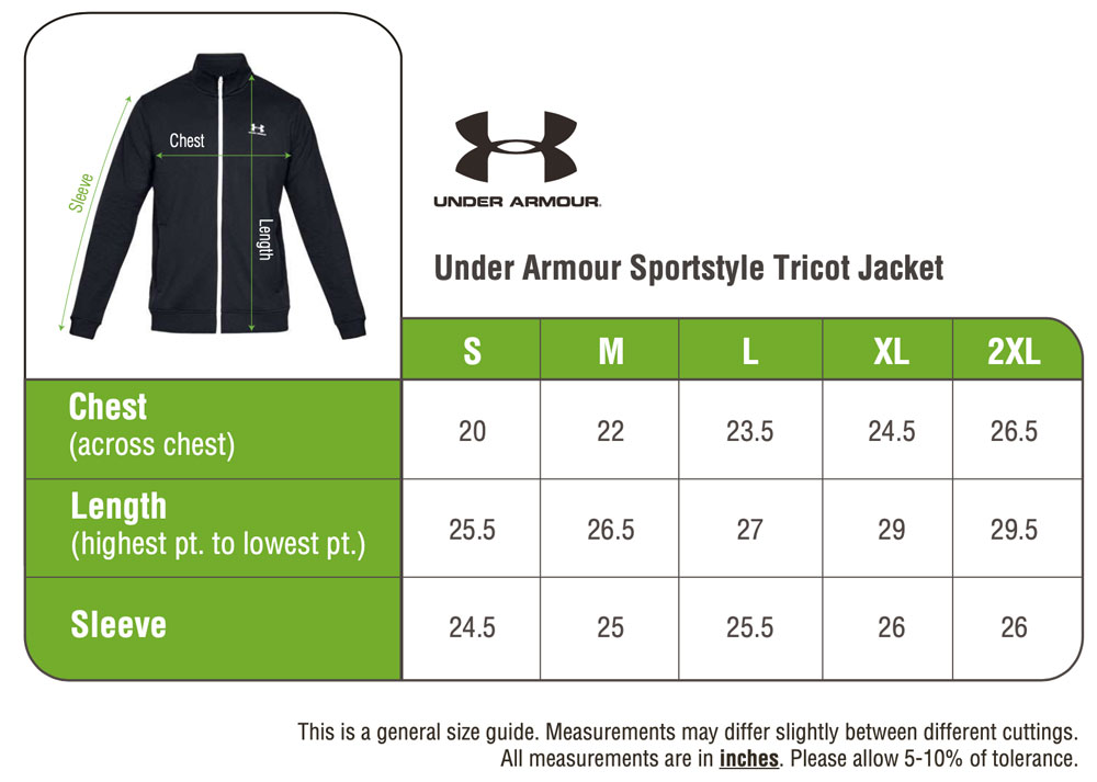 Under Armour Sportstyle Tricot Jacket - Custom Jackets - Ark Industries