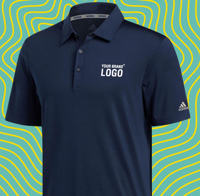 custom adidas polo tee