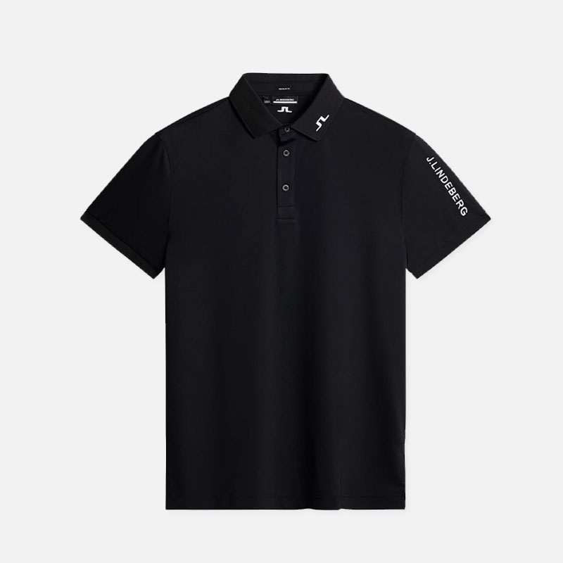 JLindeberg-TourTech-Polo-Men-Black-Front JLindeberg-TourTech-Polo-Men-Black-Front