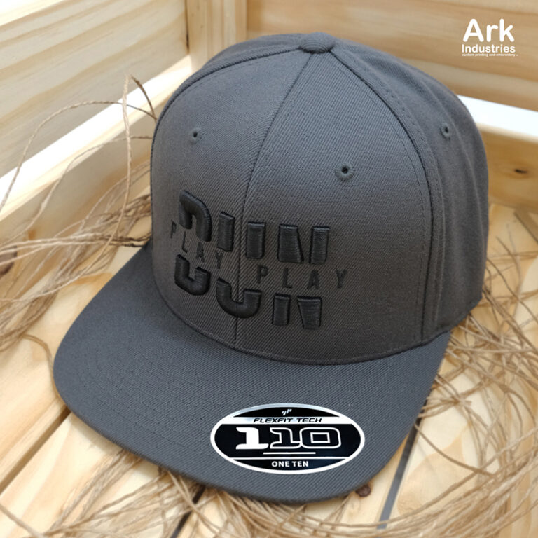 Embroidery on Yupoong 110F ONE TEN Snapback Cap