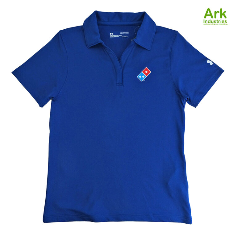Logo Embroidery on Under Armour Polo