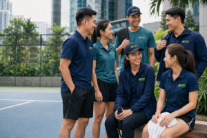 corporate sport teams embroidered